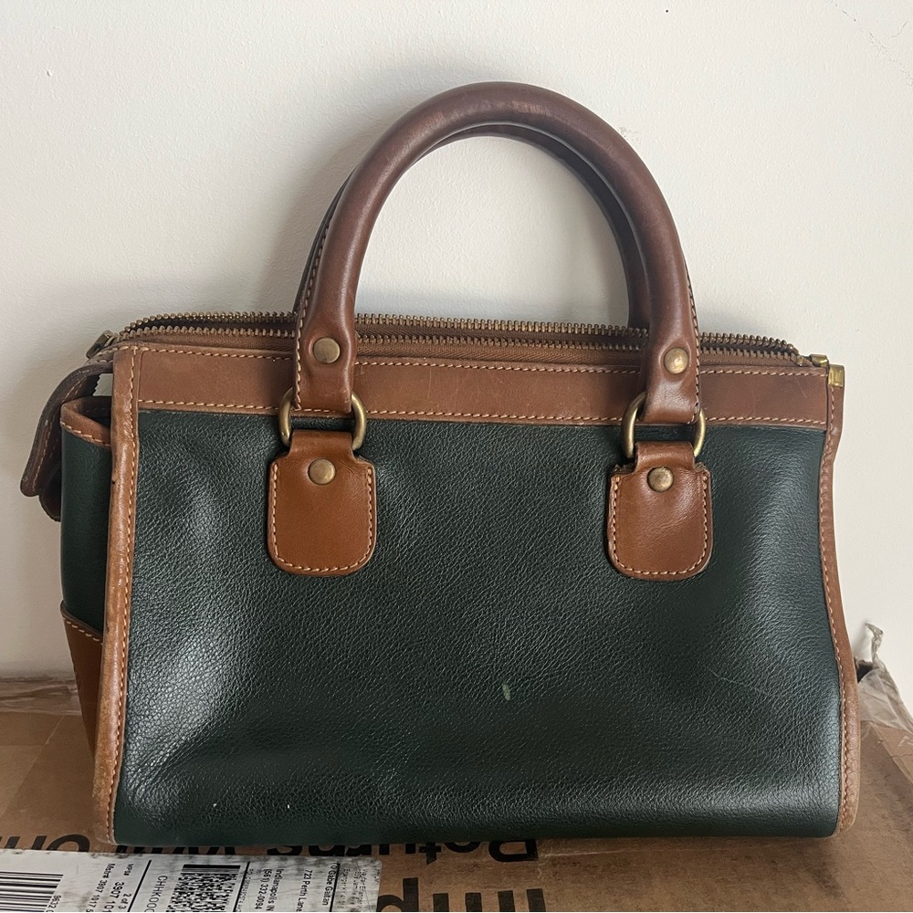 Vintage The Original No 65 Marley Hodgson Ghurka The Tender Leather Handbag
